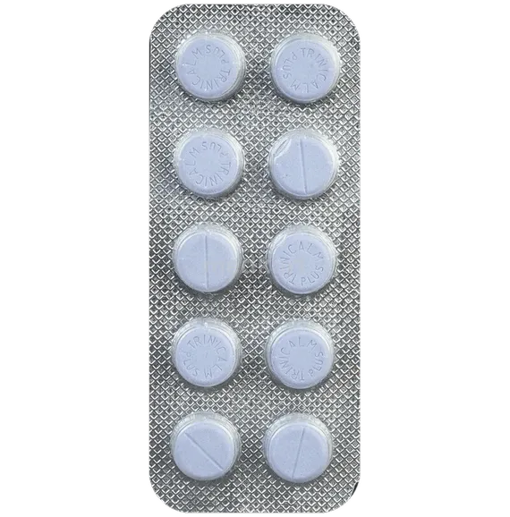 trinicalm plus tablet 10's